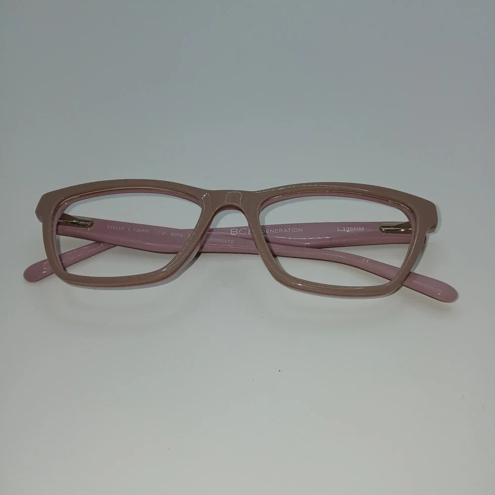 BCBGeneration CV 0015 Women Eyeglasses Frame Blush Laminate Full Rim 51-17-135mm